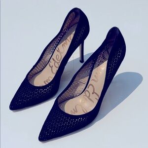 Sam Edelman Midnight Black Studded Heels